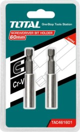 TOTAL SCREWDRIVER BIT HOLDER TAC461601 TOTAL ΣΕΤ ΜΑΓΝΗΤΙΚΟΙ ΑΝΤΑΠΤΟΡΕΣ TAC461601